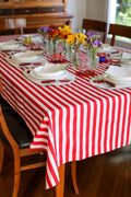 Ebony Toile Tablecloth