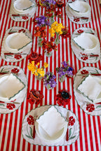 Ebony Toile Tablecloth