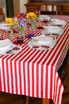 Ebony Toile Tablecloth