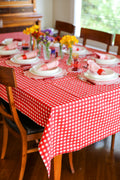 Ebony Toile Tablecloth