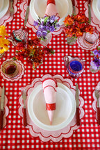 Rose&Red Scallop 2'li Amerikan Servisi