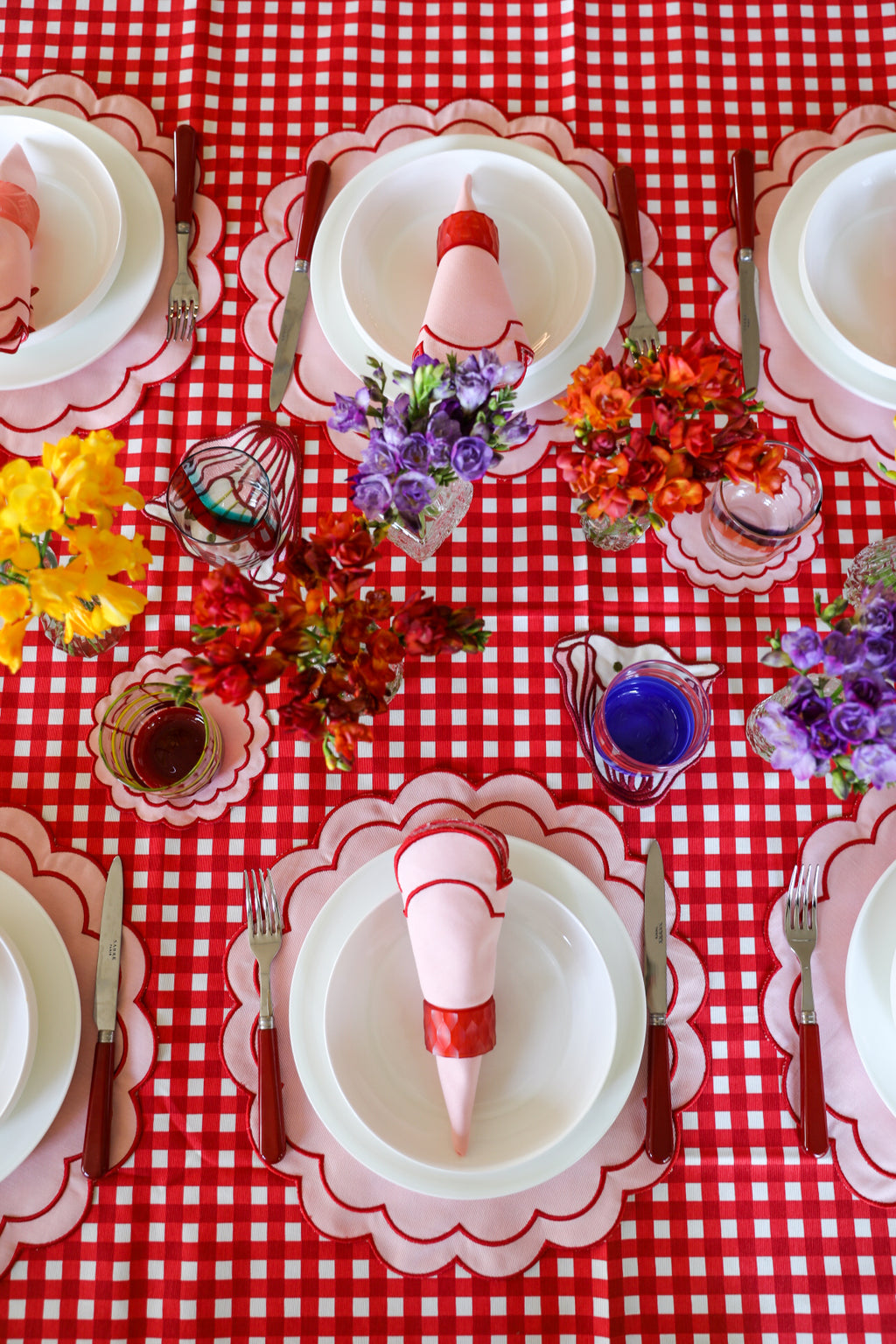 Ebony Toile Tablecloth