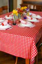 Ebony Toile Tablecloth