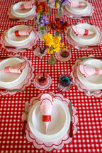 Ebony Toile Tablecloth