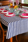 Ebony Toile Tablecloth
