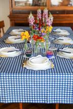 Ebony Toile Tablecloth