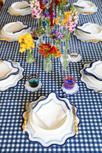 Ebony Toile Tablecloth