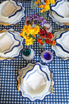 Green Wave Placemat + Napkin