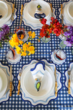 Ebony Toile Tablecloth