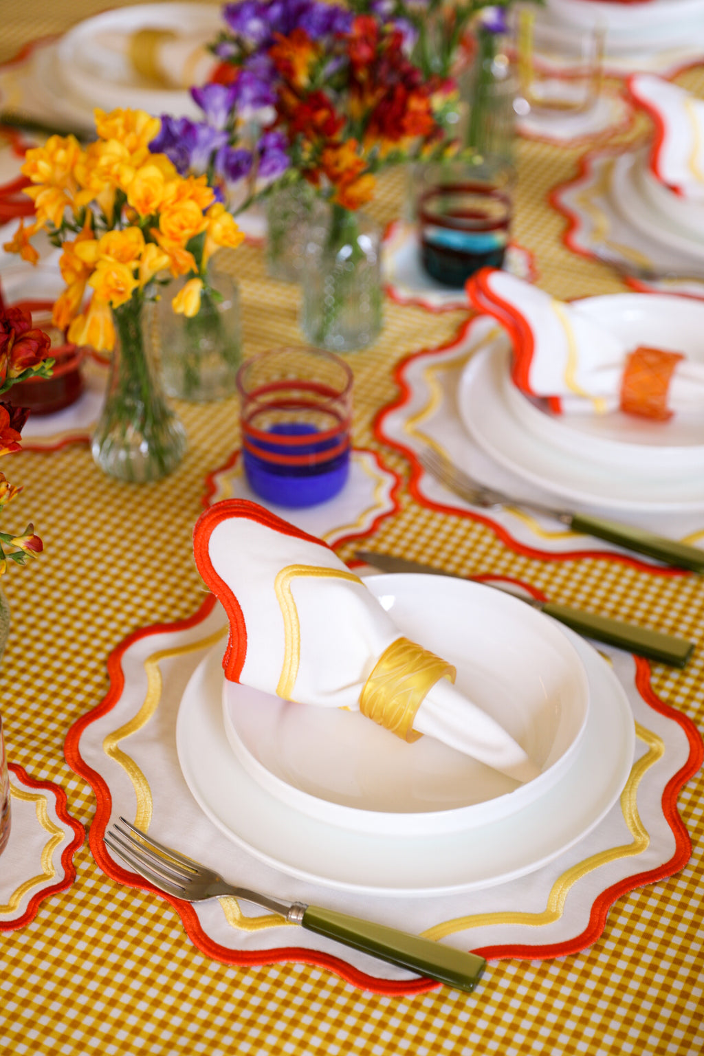 Green Wave Placemat (Set of 2)
