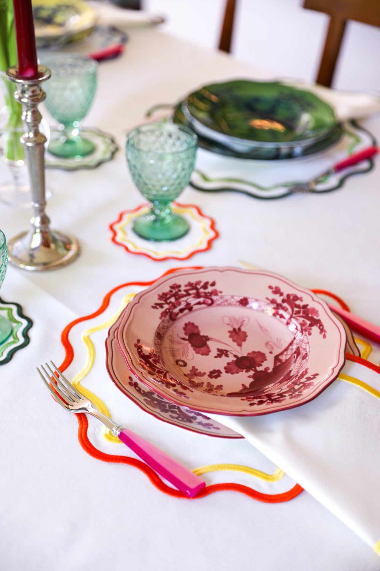 Green Wave Placemat (Set of 2)