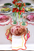 Colorful Scallop Placemat (Set of 4)