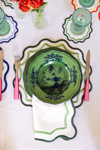 Colorful Scallop Napkin (Set of 4)