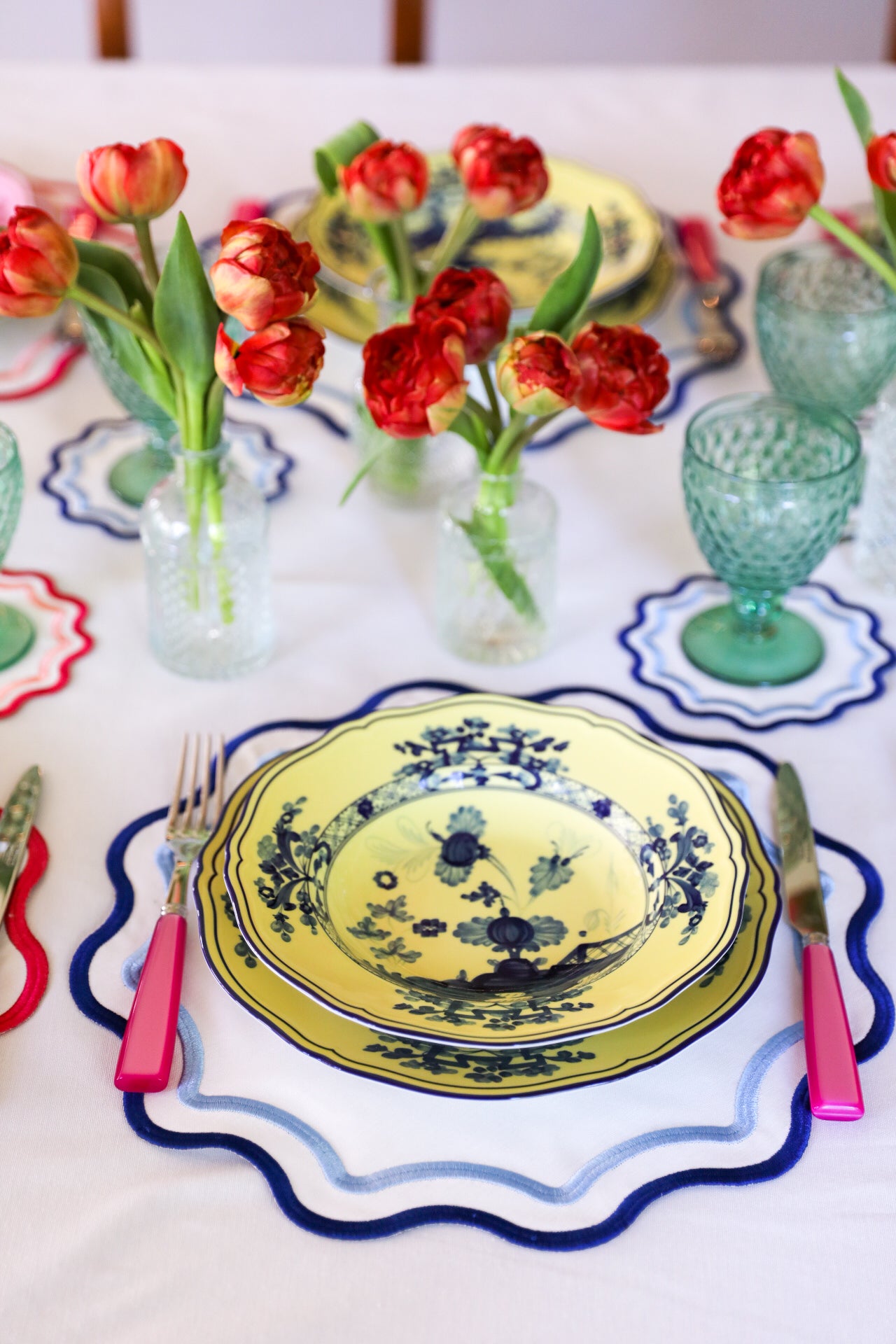 Green Wave Placemat (Set of 2)