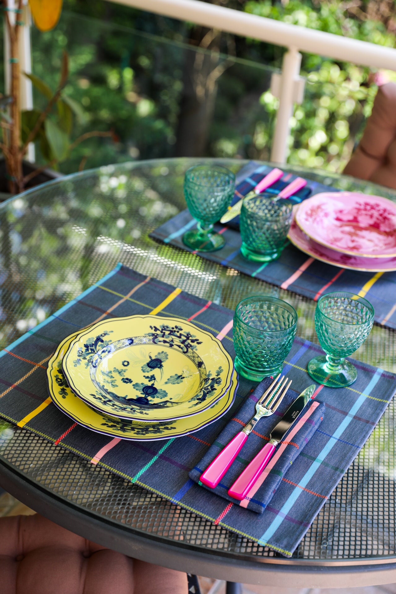 Pink Wave Placemat (Set of 2)