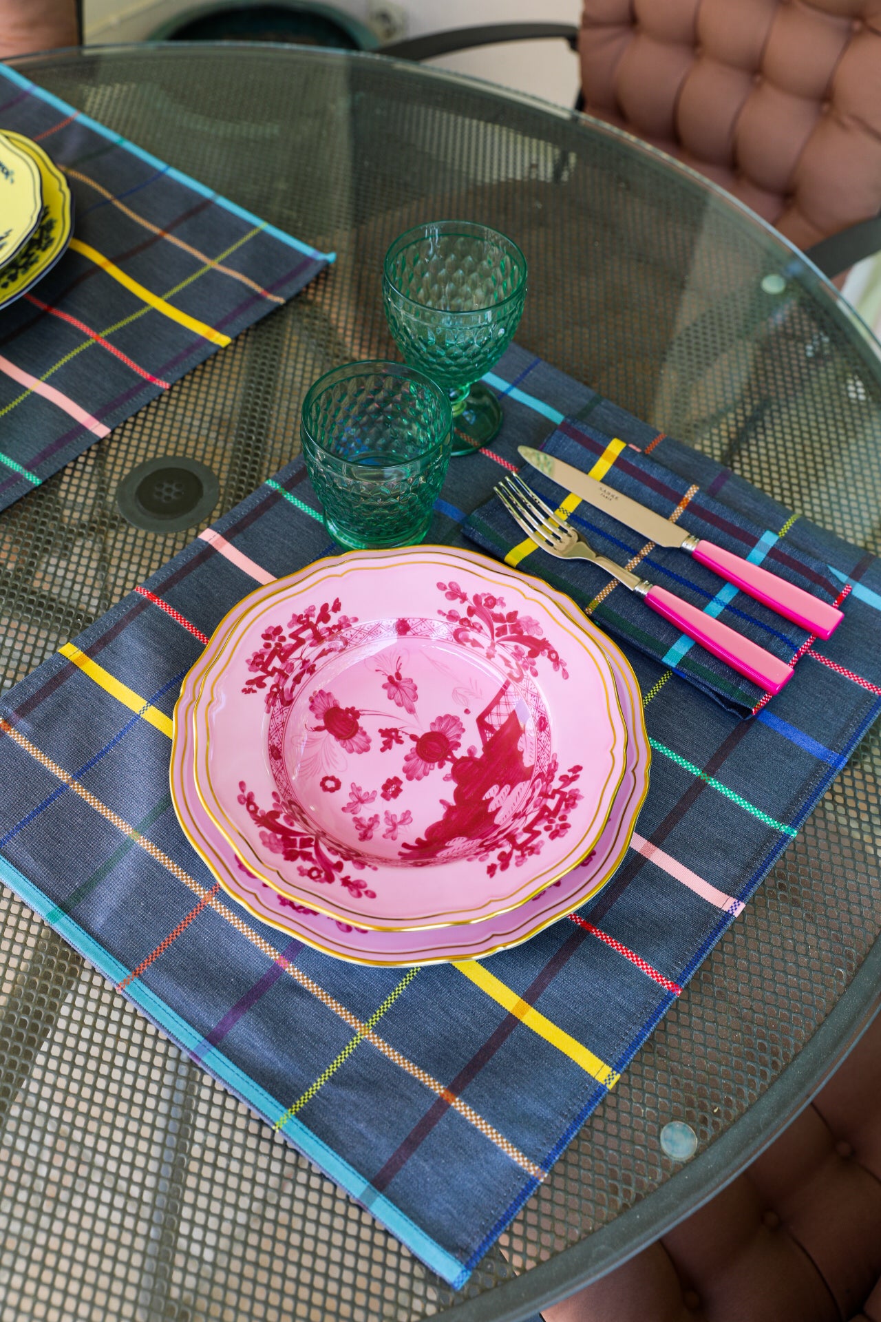 Pink Wave Placemat (Set of 2)