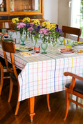 Ebony Toile Tablecloth