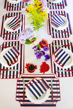 Green Wave Placemat + Napkin