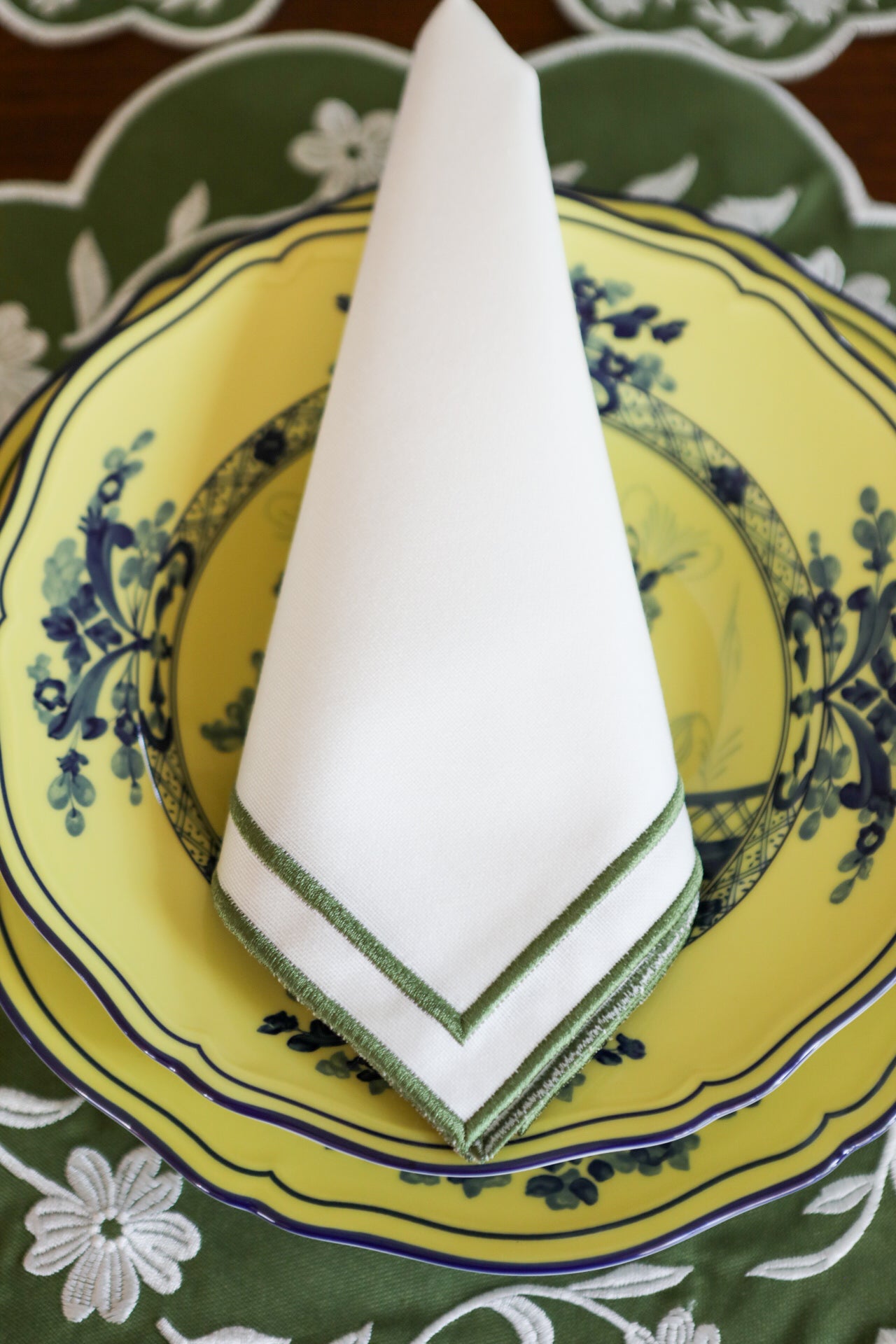 Green Wave Napkin (Set of 2)