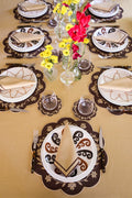 Green Wave Placemat + Napkin