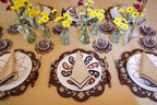 Green Wave Placemat + Napkin