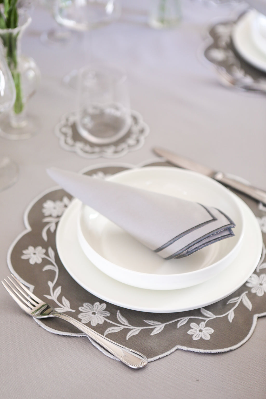 Green Wave Napkin (Set of 2)