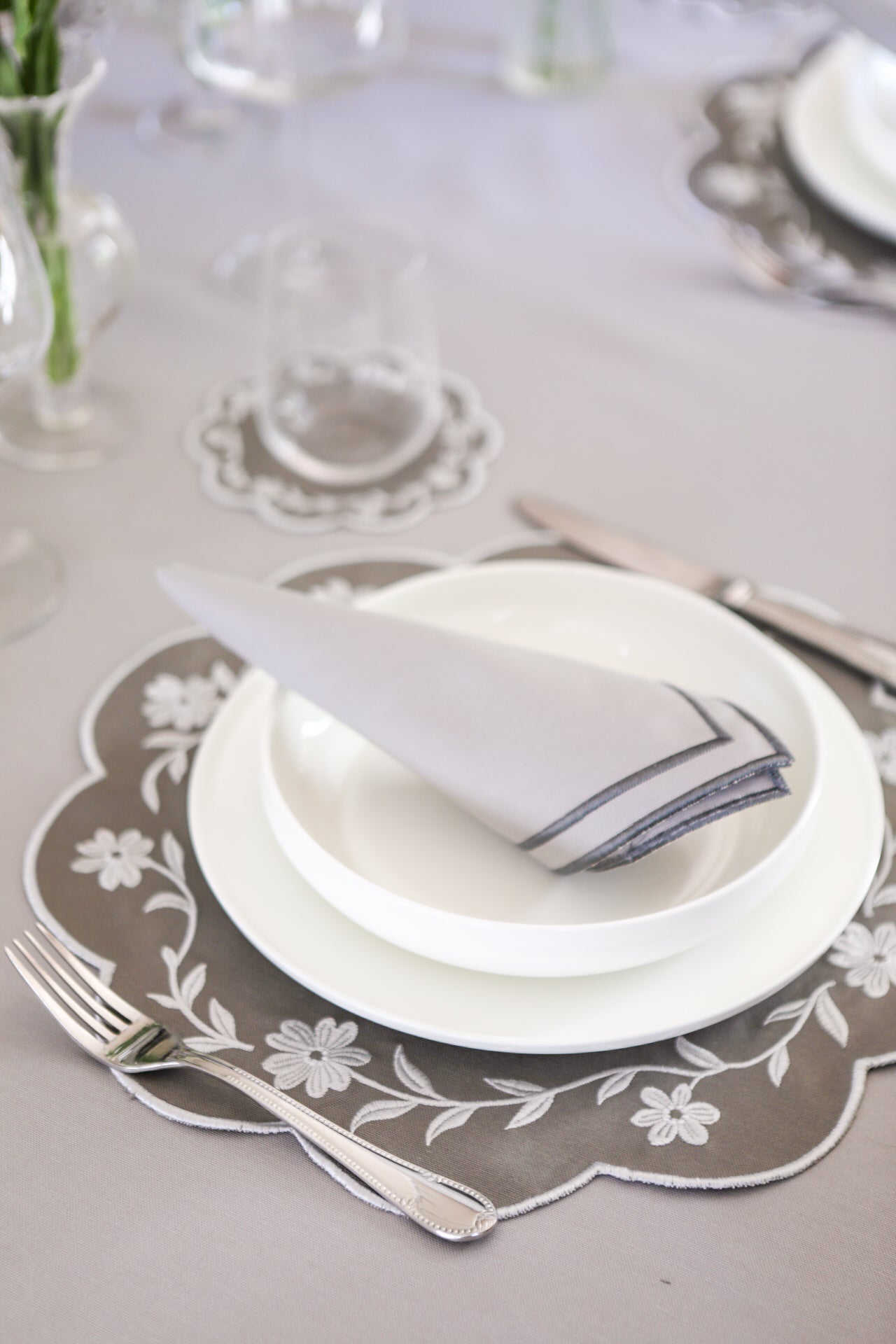 Green Wave Napkin (Set of 2)