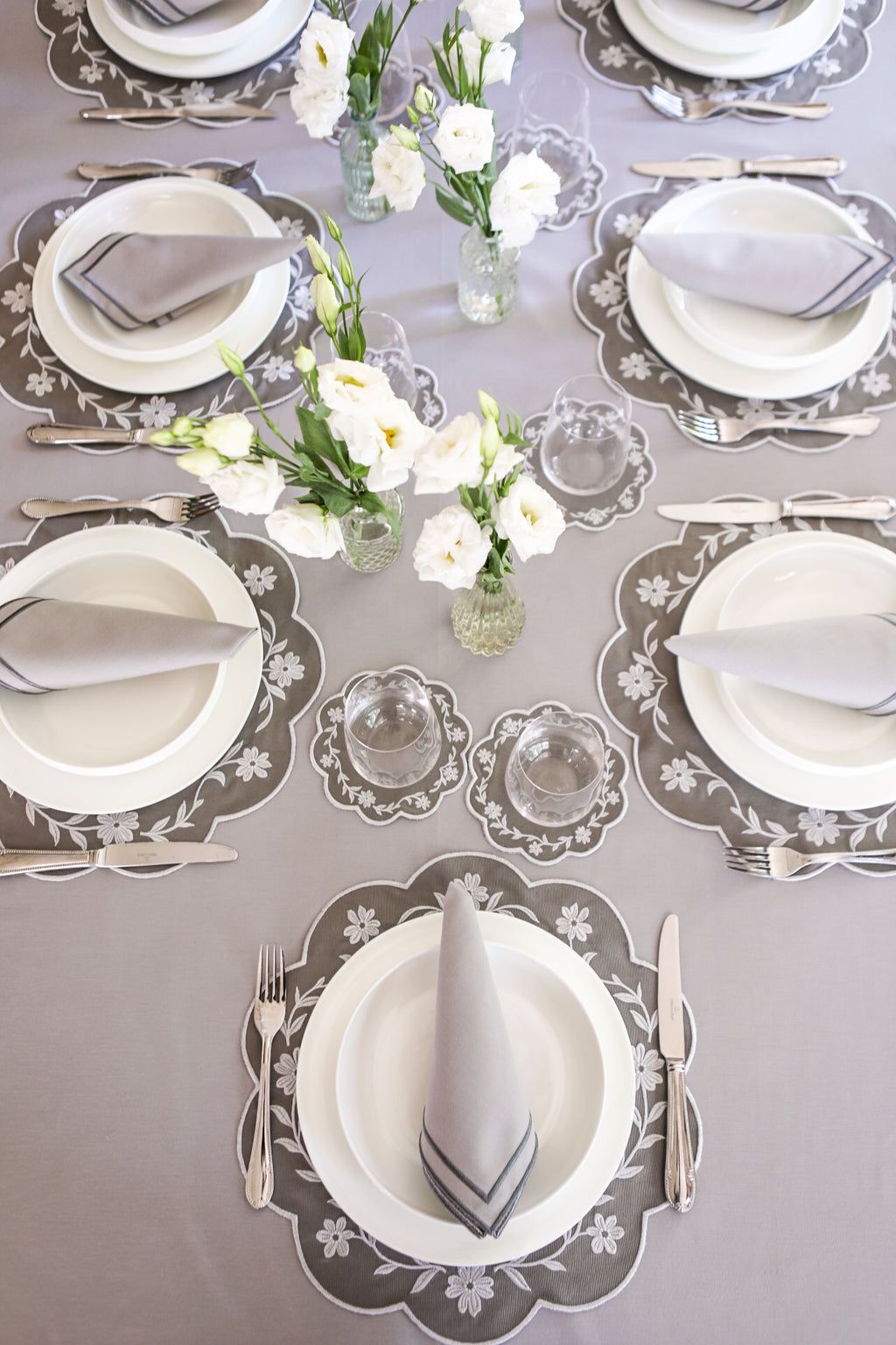 Green Wave Placemat + Napkin