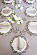 Green Wave Placemat + Napkin