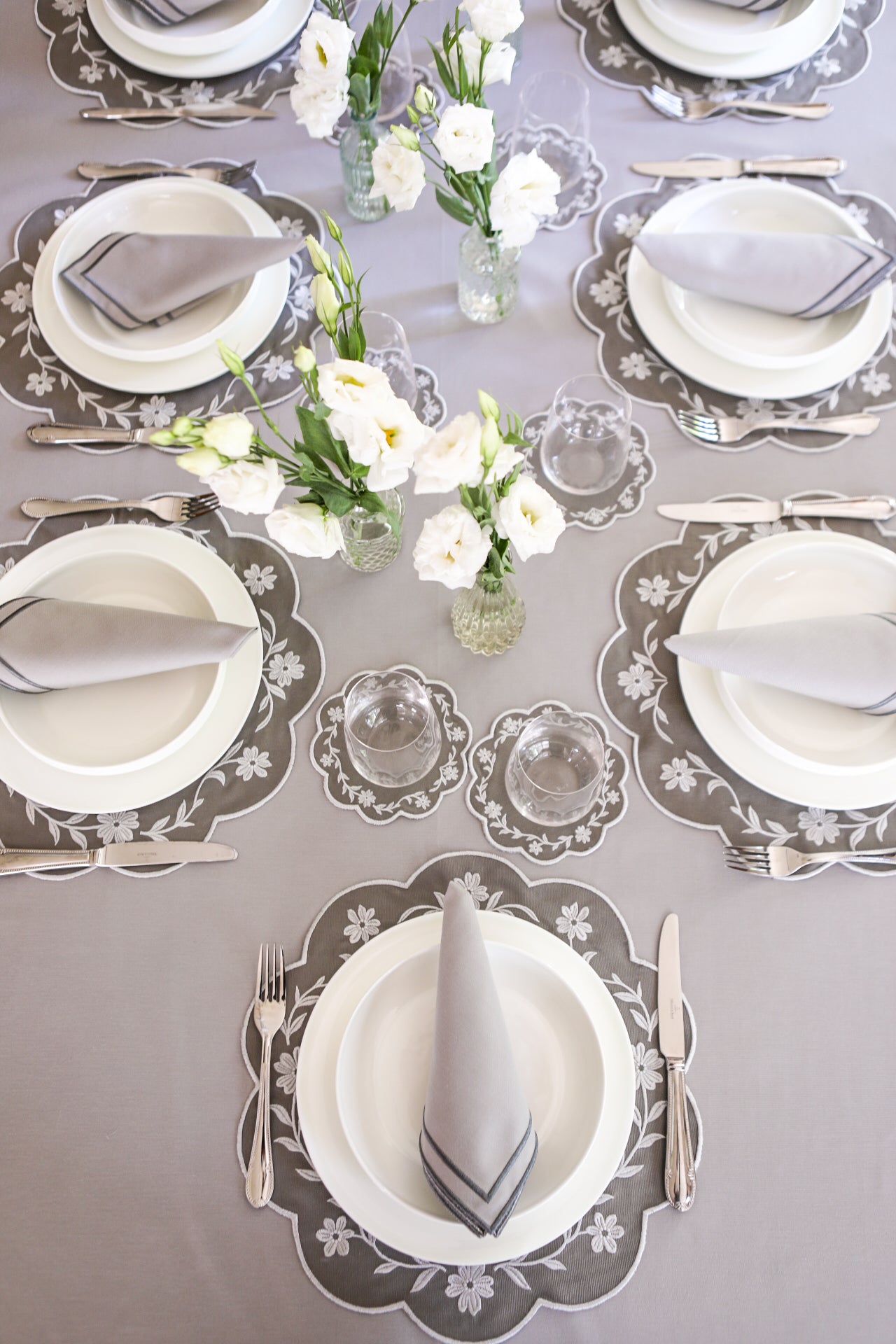 Green Wave Placemat + Napkin