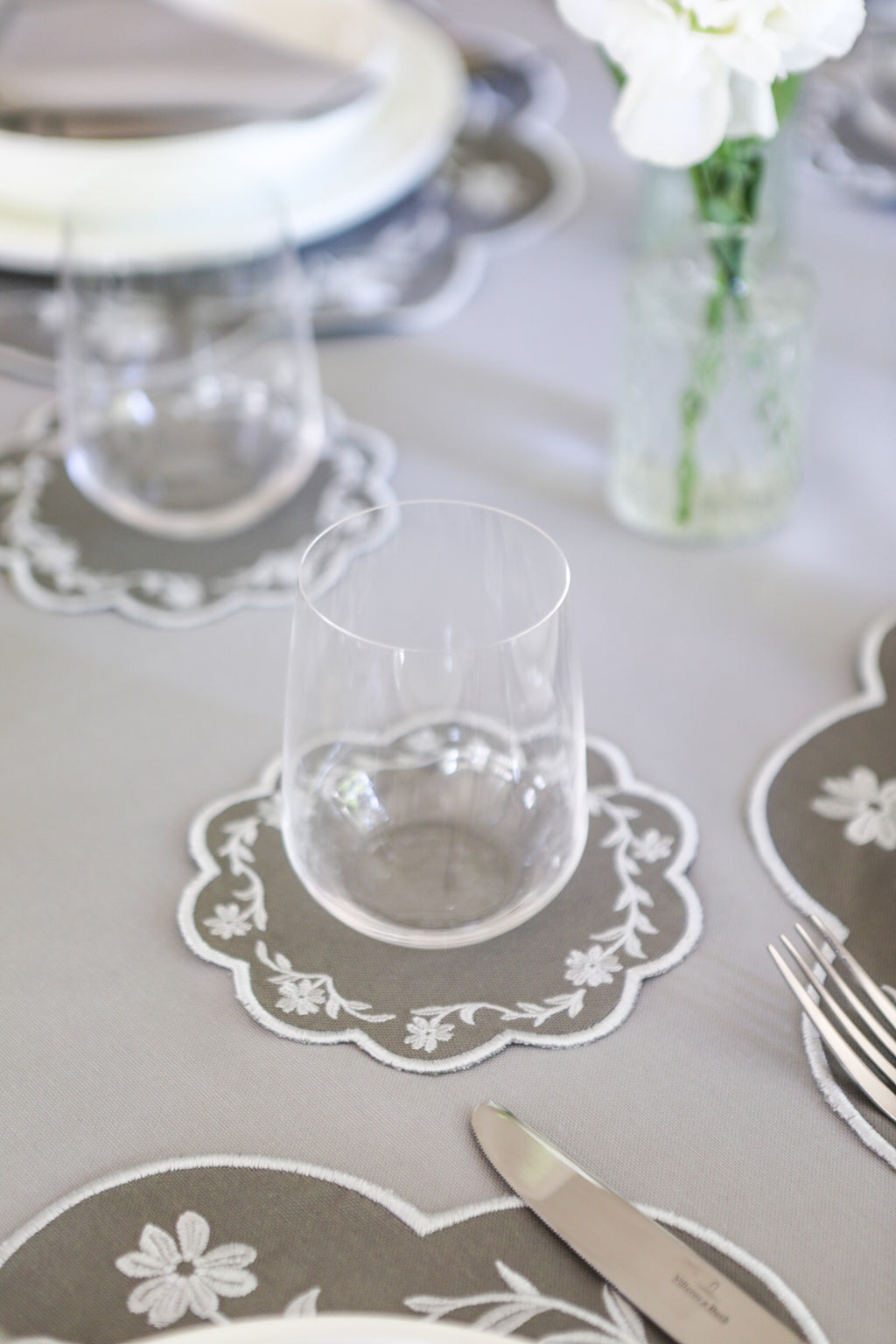 Green Wave Cocktail Napkin (Set of 4)
