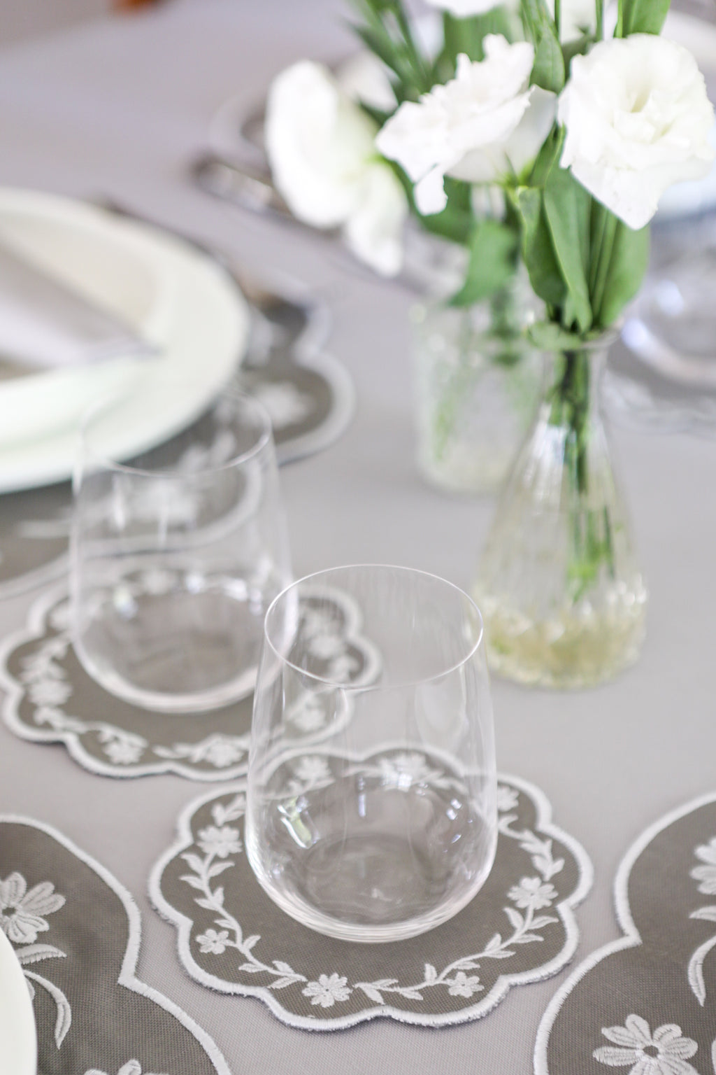 Green Wave Cocktail Napkin (Set of 4)