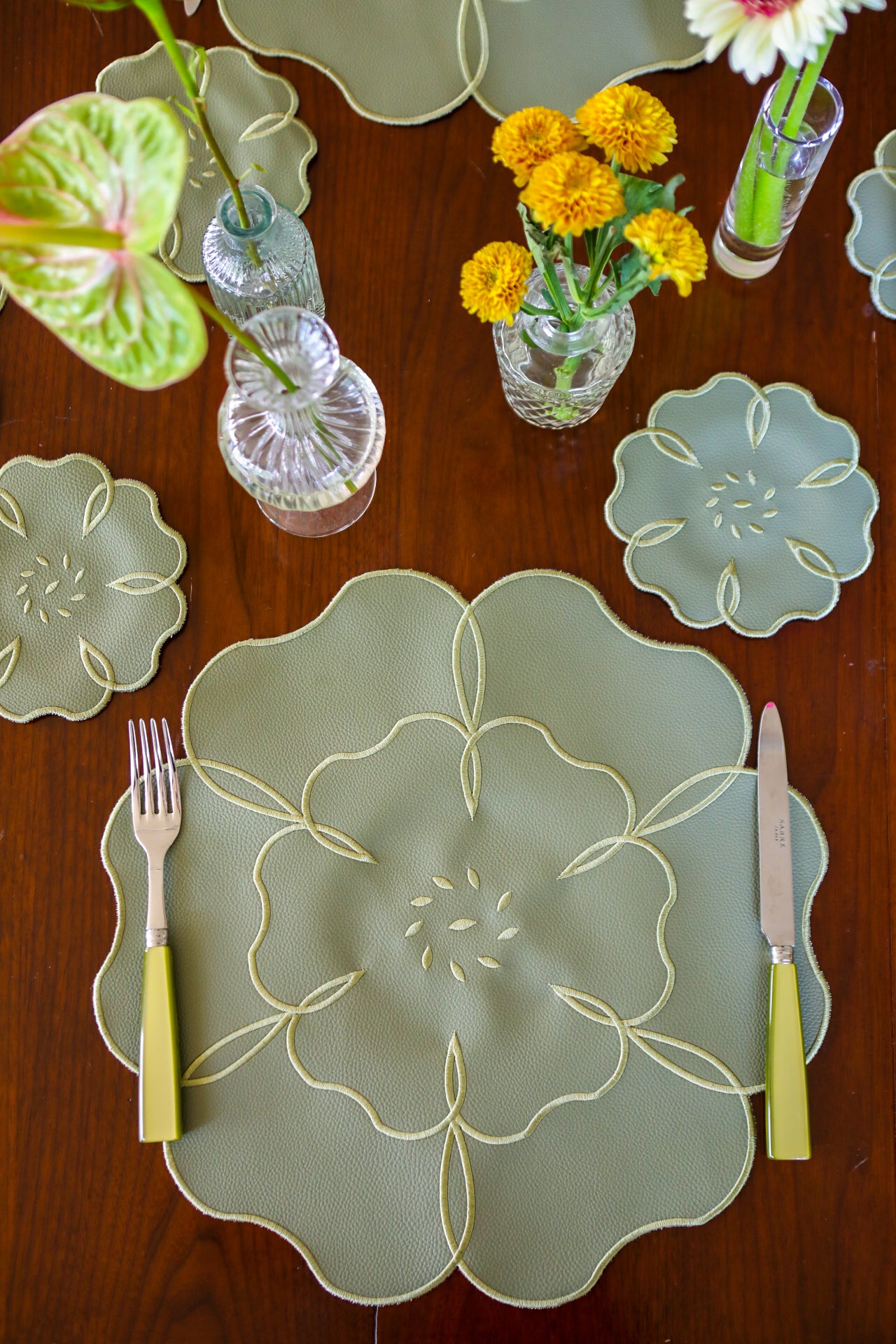 Camellia Cocktail Napkin (Set of 4)