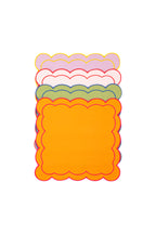 Colorful Scallop 4'lü Peçete