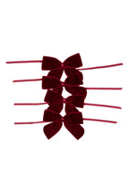 Bordo Kurdele Peçete Halkası (4'lü)