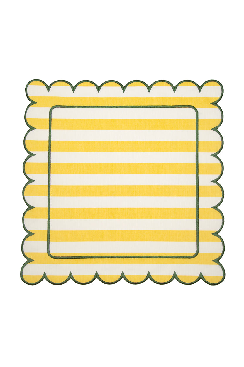 Green Wave Napkin (Set of 2)