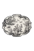Lilly Red Scallop Placemat (Set of 2)