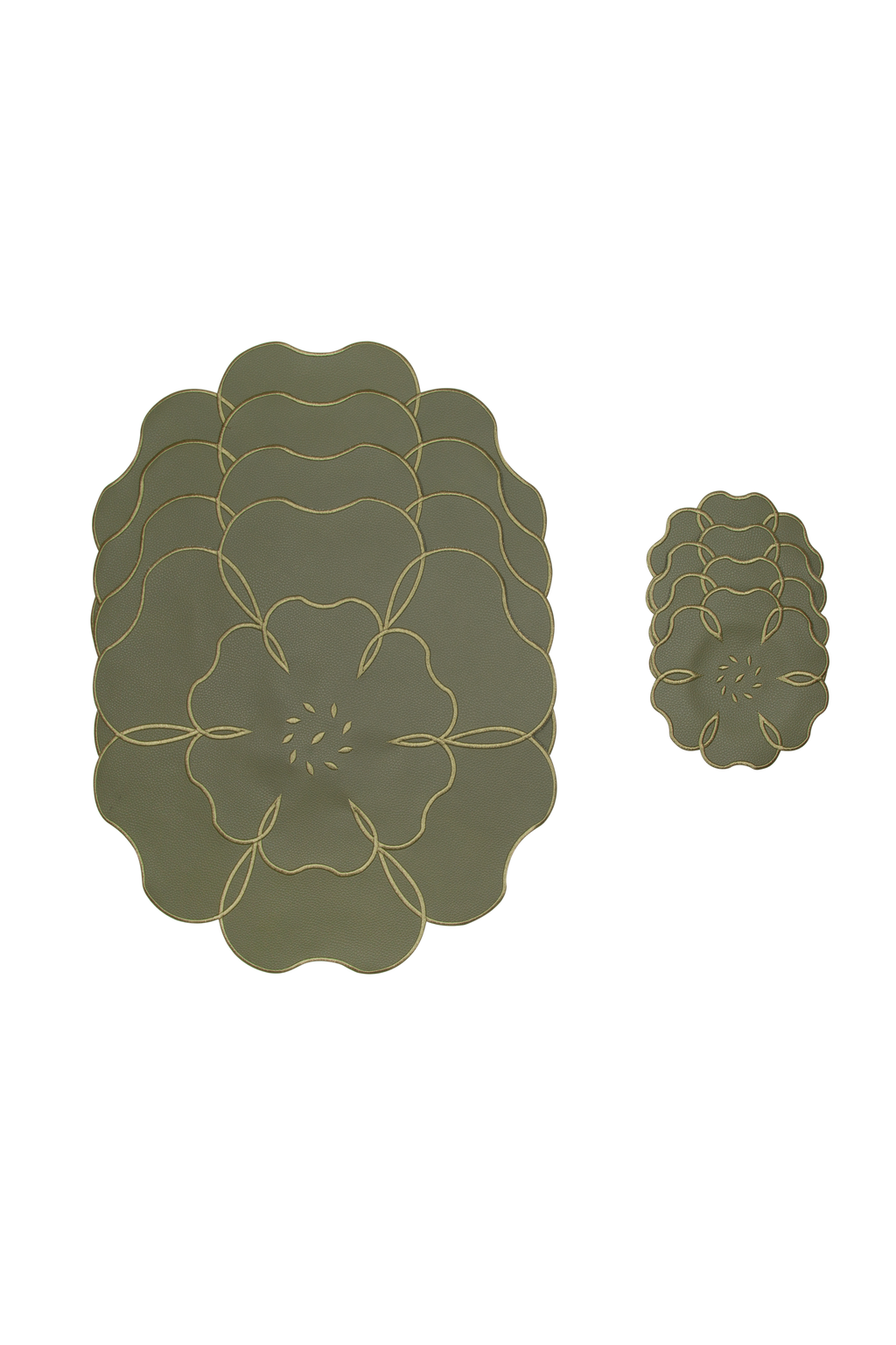 Camellia Placemat + Coaster (Set of 4)