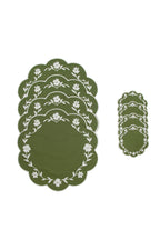 Gold Camellia Placemat + Coaster (Set of 4)