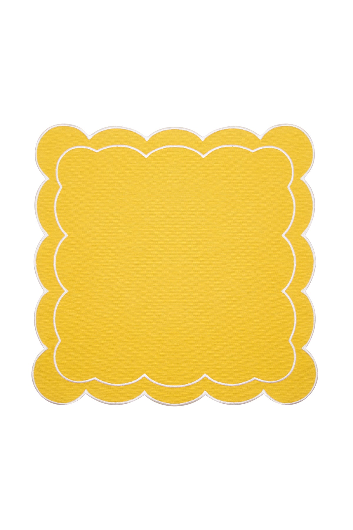 Yellow Scallop 2'li Peçete