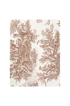 Chestnut Toile Tablecloth