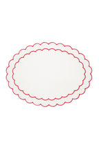 Lilly Red Scallop 2'li Amerikan Servisi