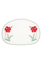 Load image into Gallery viewer, Curvy Black Placemat + Napkin
