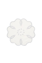 Silver Camellia Cocktail Napkin (Set of 4)