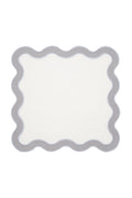 Curvy Gray Napkin (Set of 2)