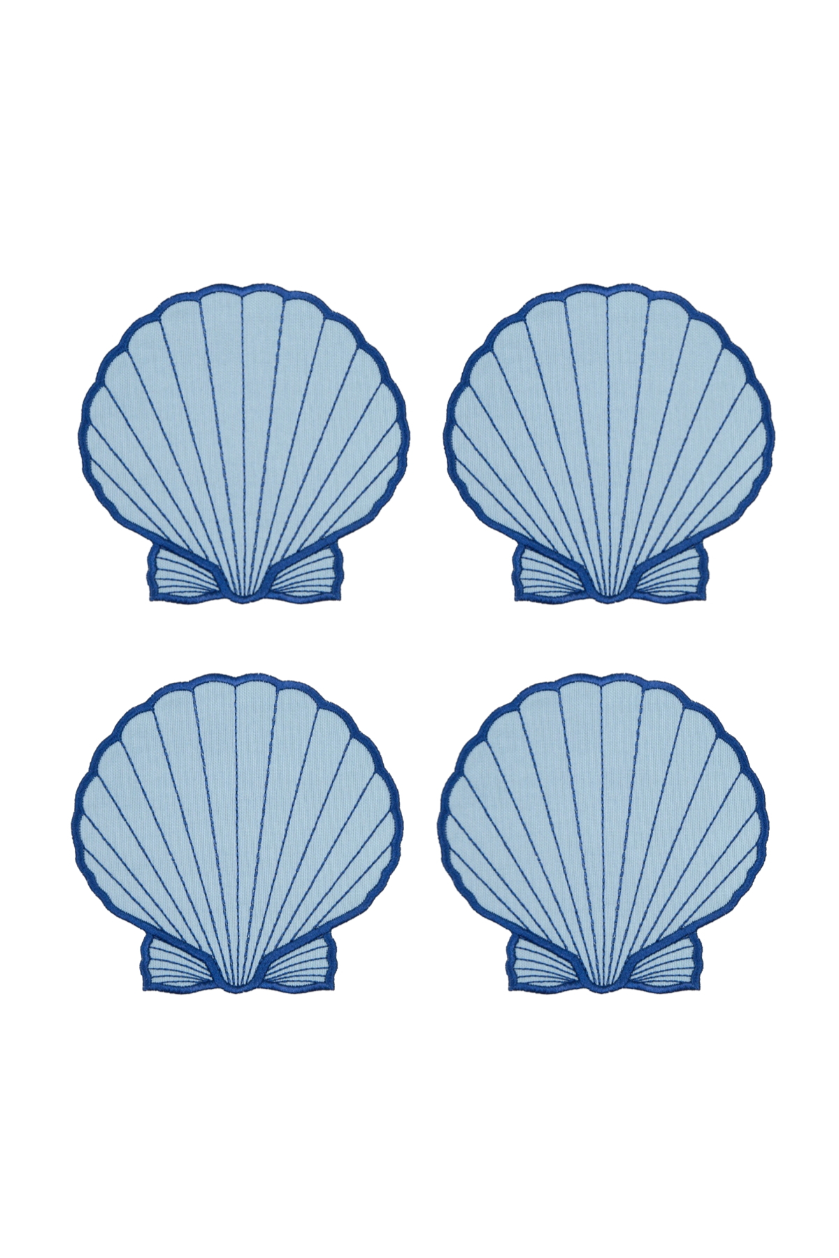 Blue Marine 4'lü Bardak Altlığı