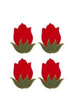 Görseli Galeri görüntüleyiciye yükleyin, Rosie 4'lü Bardak Altlığı