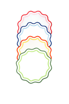 Colorful Scallop Placemat (Set of 4)