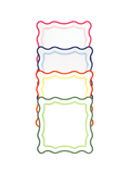 Colorful Scallop Napkin (Set of 4)
