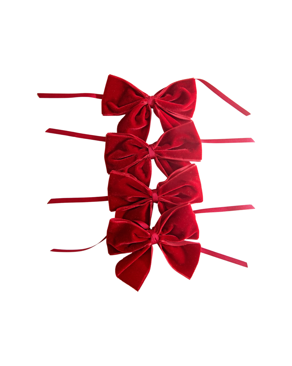 Kırmızı Kurdele Peçete Halkası (4'lü)